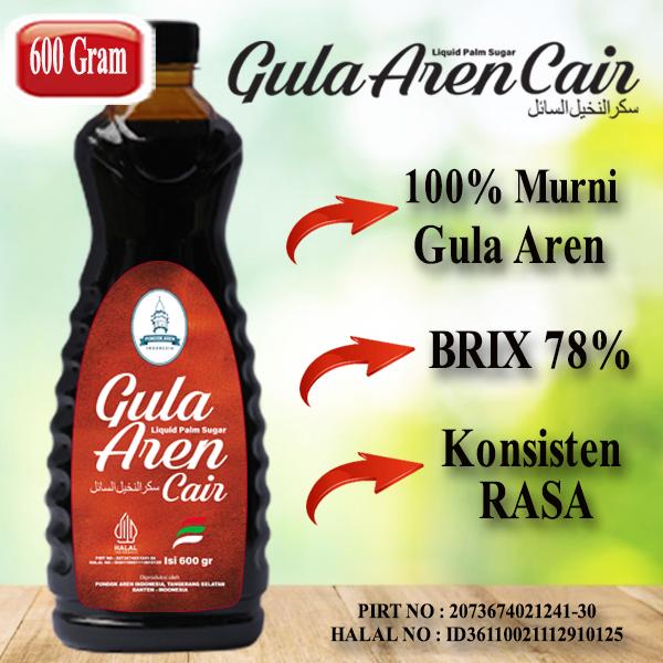 Promo Gula Aren Cair Asli Murni 600 Gram Brown Sugar Cair Asli Liquid ...