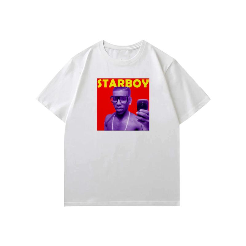 KAOS RUSDI STARBOY - KAOS JOMOK ORANG HYTAM NGAWI - BAJU COWOK CEWEK - T-SHIRT DISTRO - COD 1