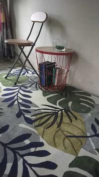 Product Review of RAJA - Karpet Lantai Eropa Anti Slip Bahan Polyester Alas Karet Motif Estetik Karpet Ruang Tamu Modern Carpet from y**n 0