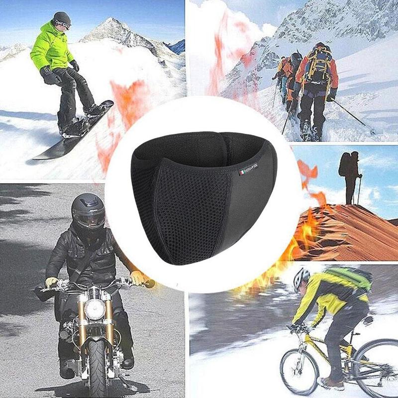 Product Introduction of Winter Cycling Mask Keep Warm Winter Ear Protection Mask Polar Fleece Mouth ​Mask Earmuffs Windproof Riding Ski Mask 34