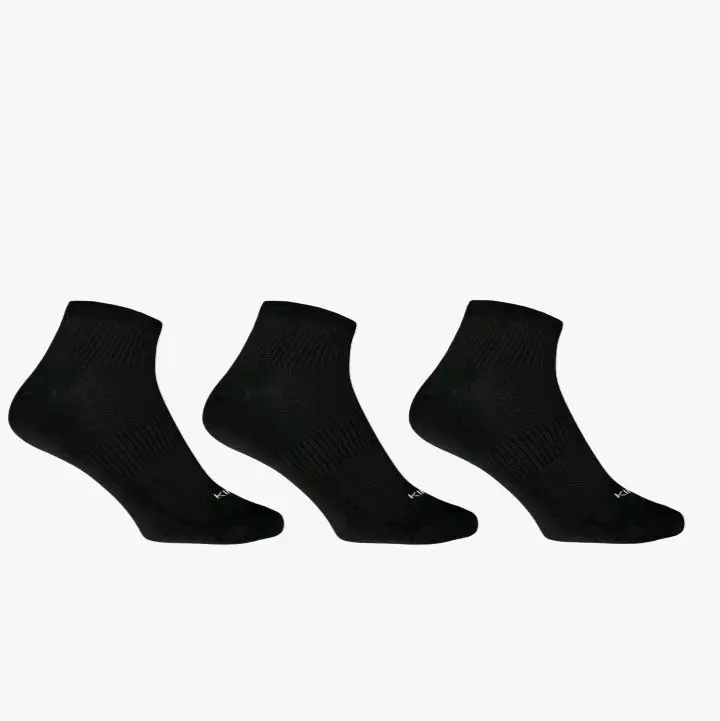 3 pasang Kaus Kaki Hitam untuk Pria - Kaus Kaki Nyaman dan Tahan Lama - Cocok untuk Aktivitas Sehari-hari - Kualitas Terbaik