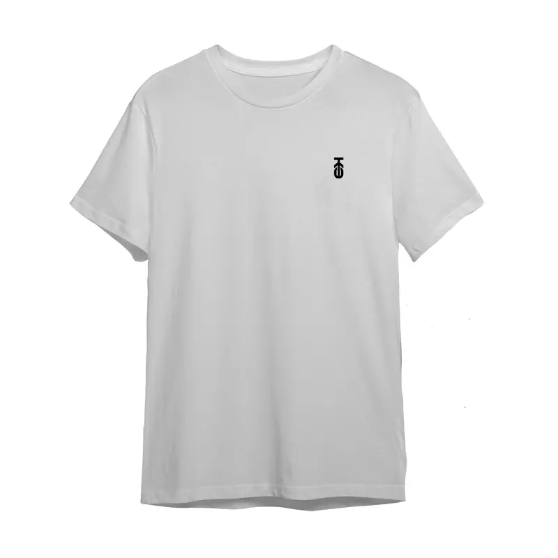 Kaos Premium T-Shirt Series 608 by QYNECK601 - Black/White, Cotton Combed 20s/24s - Baju 4