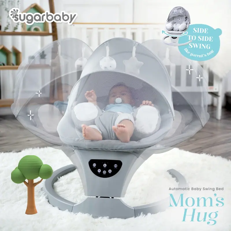 SUGARBABY MOM'S HUG BOUNCHER BABY / HUG ME AUTOMATIC SWING BED K SERIES / AYUNAN BAYI 5