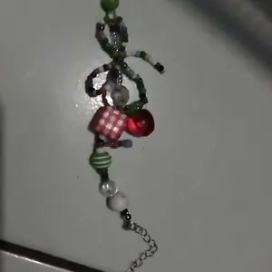 Kalung Bintang Apel Warna-warni Rantai Tulang Selangka Musim Panas Segar Gelang Manik Dopamin Wanita