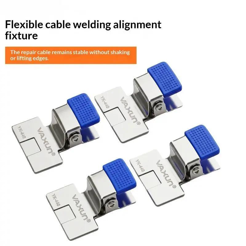 4Pcs Chuyên Nghiệp Flex Clip Điện Thoại Di Động Sửa Chữa Cáp Chủ An Toàn Grip…