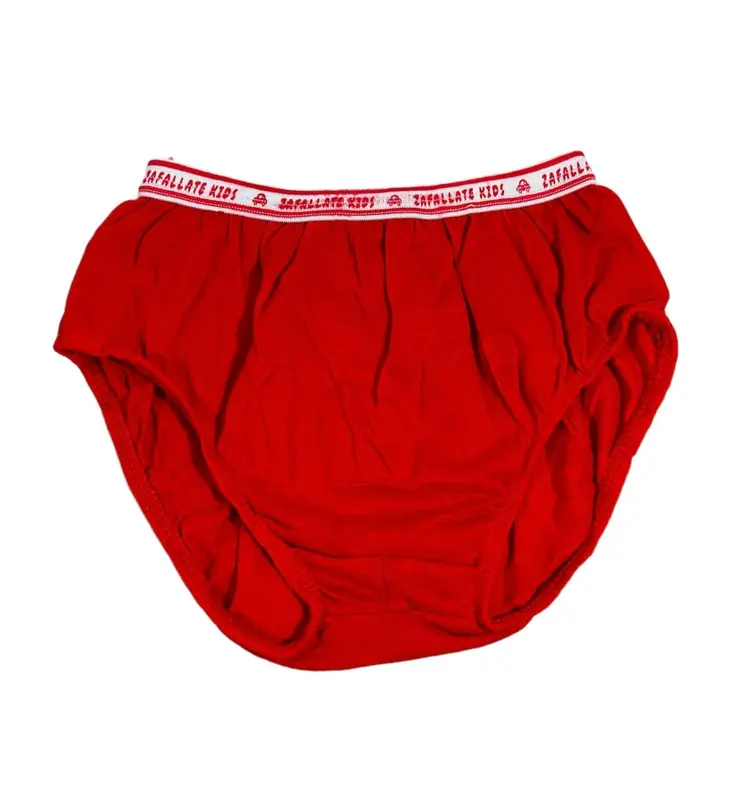 Celana Dalam Anak Laki Polos Bahan Katun Usia 2-9 tahun, Isi 6/12 Fashion 5