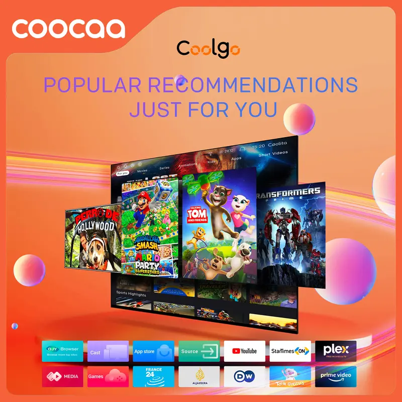 [EXCLUSIVE - PUTRA SIREGAR] TV COOCAA S3U 32Inch Smart TV - OS COOLITA - HD - Bazel Less - Dolby Audio - Browser/Youtube - USB/HDMI/LAN/WIFI 3