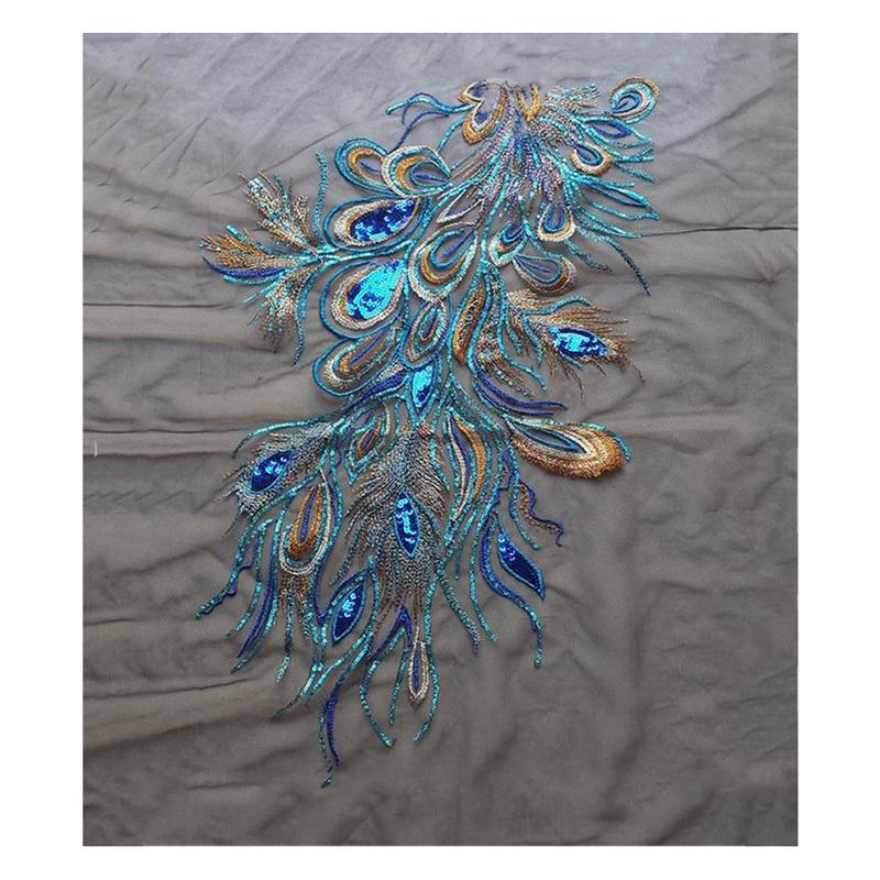 Fashionable Pattern Embroidered Lace Patch For Sewing Projects Embroidered Patch For Dress Easy 0