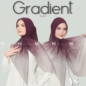 Segi empat gradient | gradient scarf | segiempat gradasi | segi empat ombre gradasi | By ValenshaQueen