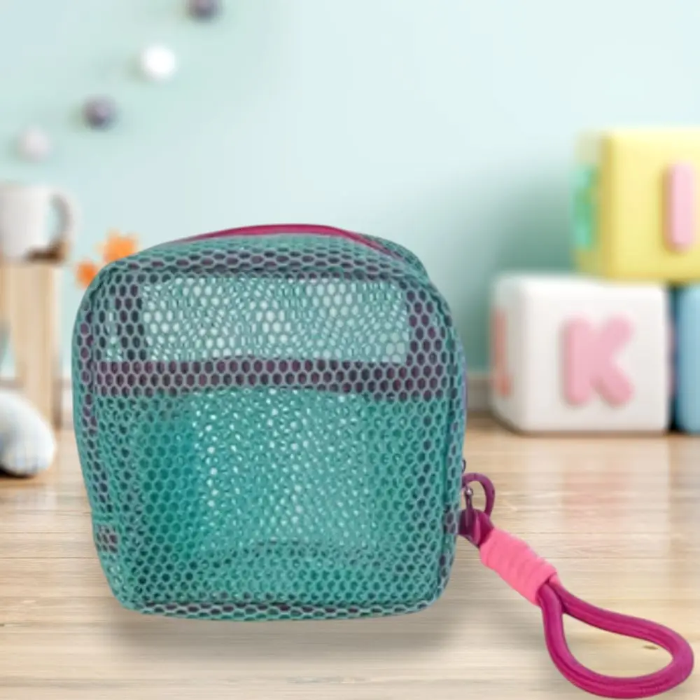 pouch kosmetik tas skincar tas makeup multifungsi tas kotak kecil tas jaring