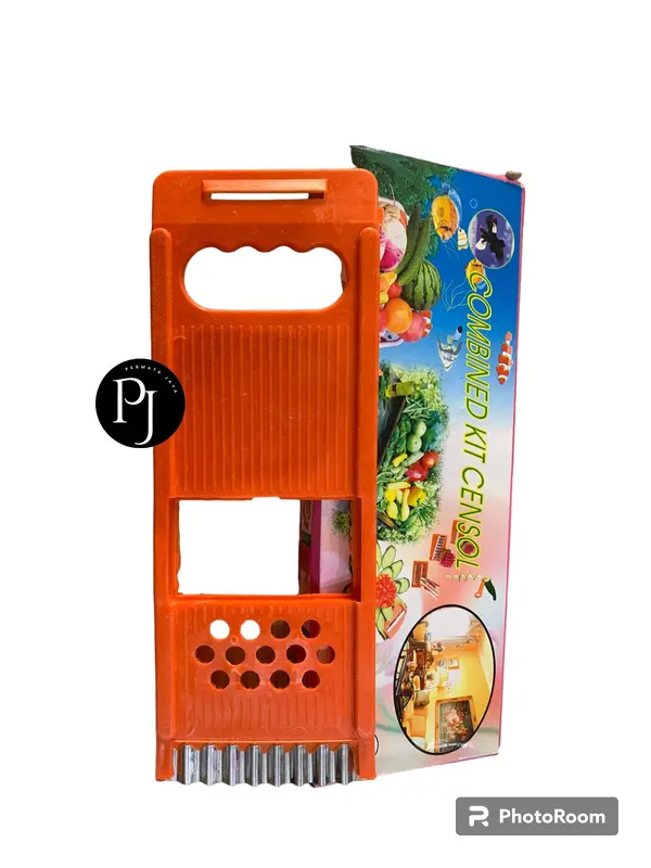 Parutan Multifungsi 8 IN 1 / Parutan multifungsi wortel buah & sayur/ Parutan Merah TY7 0