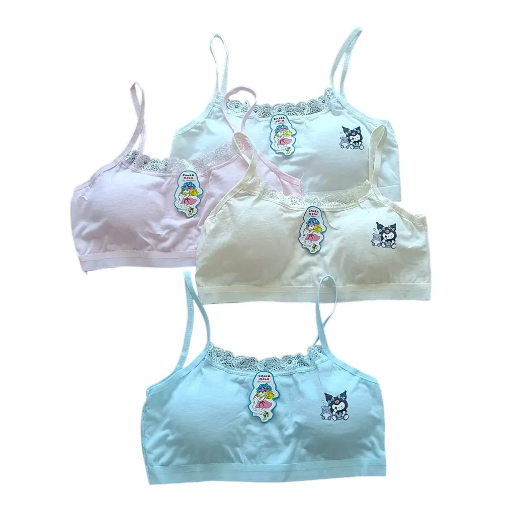 Miniset Anak Busa Tipis Tali Kecil Bahan Katun Nyaman Satu Ukuran