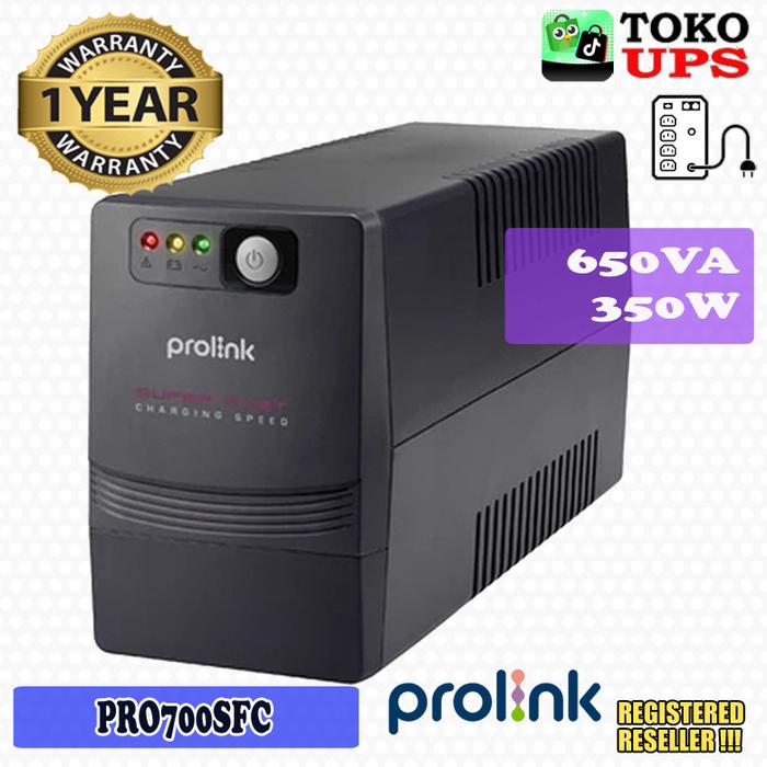 Gambar UPS PROLINK PRO700SFC PRO700SFC 650VA 350W AVR Stabilizer - Bubble dari TokoUPS Kota Administrasi Jakarta Pusat Tokopedia