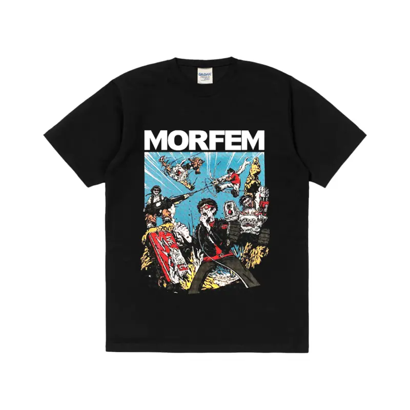 Rockermusic T-shirt Band Morfem X We Cant Stop Little Rascal 1
