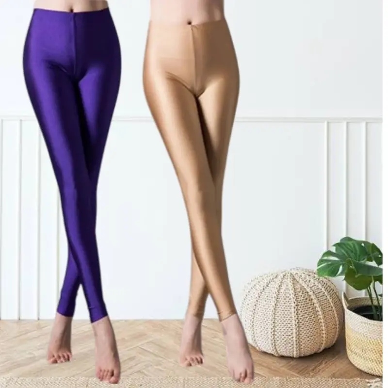 Paket Hemat legging dewasa bahan spandek isi 3 ukuran standar dan jumbo Celana Dalaman Wanita Lembut Panjang Tebal Melar Stretch Hitam Putih 1