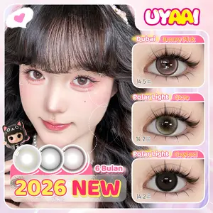 [COD] UYAAI SOFTLENS Siam LENSA KONTAK 1 passage Softlens korea Warna Natural NORMAL 14.2mm-15mm 6 MONTH Eye Soflens