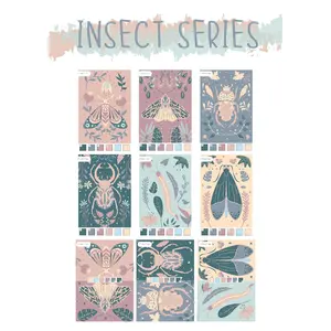 Paint By Number Kit A3, insect series