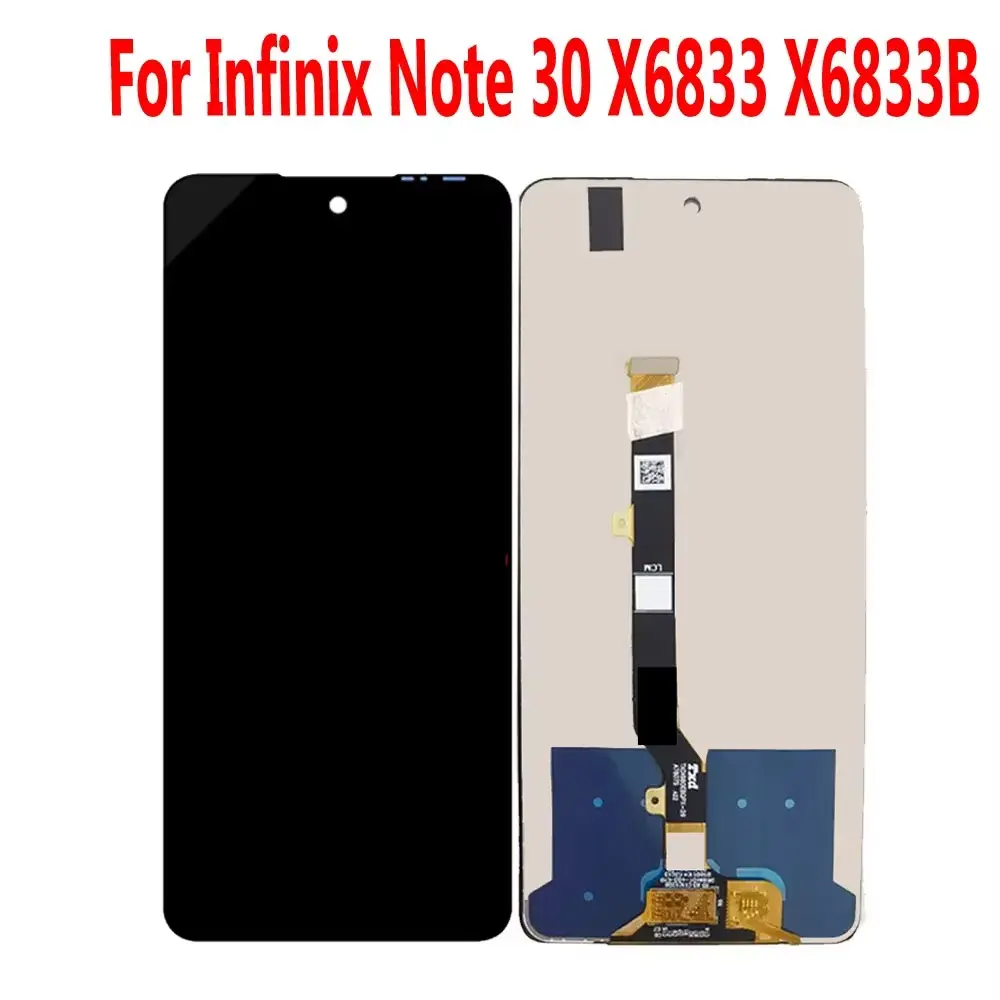 X6833B Lcd For Infinix Note 30 X6833B X6716B Display Touch Screen Digitizer Assembly for Infinix Note 30 screen replacement