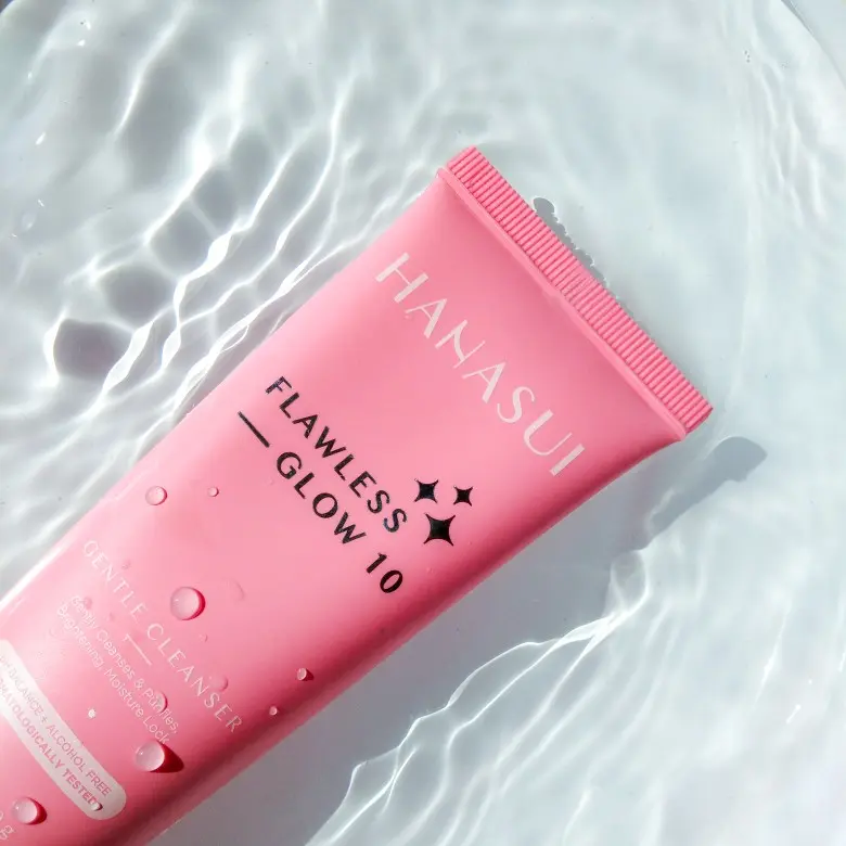 HANASUI FLAWLESS GLOW GENTLE CLEANSER 60GR 3