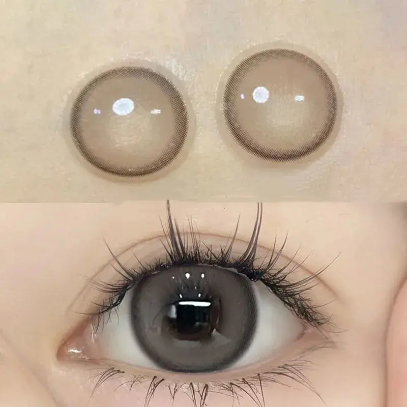 [Cod] 3 items combination pack (1 normal softlens 14. 20mm-14. 50mm + 60ml contact lens wash water + softlens case) 4