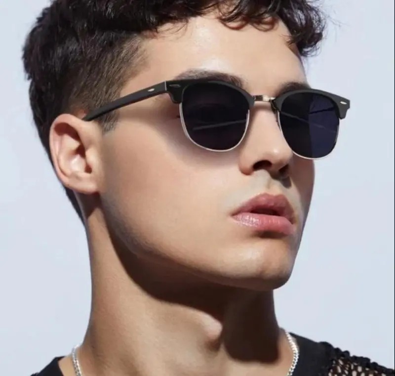 Kacamata Hitam Anti UV Silau Unixes Sunglasses Paket Lengkap Fullset (Box, Lap dan cairan pembersih) 1