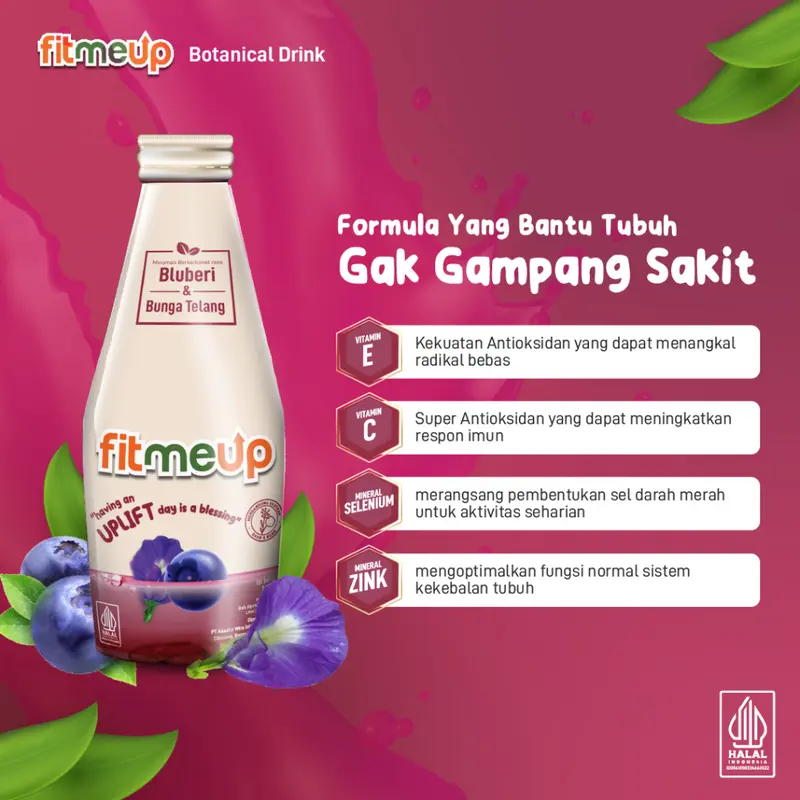 [PAKET FIT] 6 Botol Fitmeup Varian Uplift- Bantu Naikin Imun - Menangkal Radikal Bebas 1