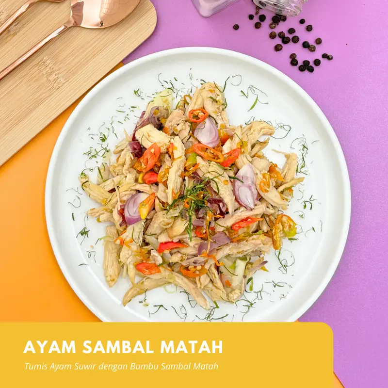 Satu Porsi Ayam Sambal Matah I Frozen Food Meal 1