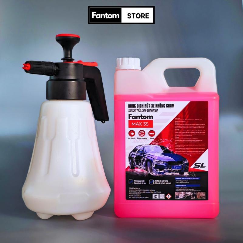 Combo Nước Rửa Xe Không Chạm Và Bình Phun Bọt Tuyết