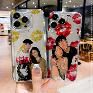 Custom Case Bisa request foto Pasangan Sendiri Ready Untuk Semua tipe handphone compatible samsung infinix iphone oppo vivo realme xiaomi redmi softcase Pro Kamera Softcase Tpu - Case All type Alfacase