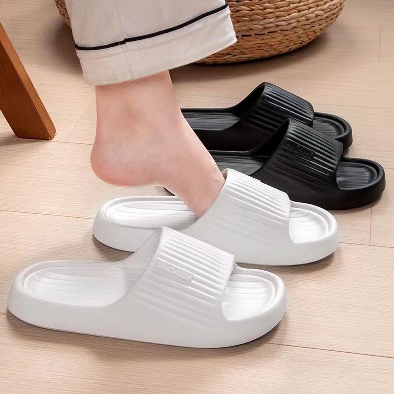 [ASFER]Sandal Pria Selop Wanita Indoor Outdoor Anti Slip Empuk Eva Rubber Import Kekinian Karet Shoes Sendal 3