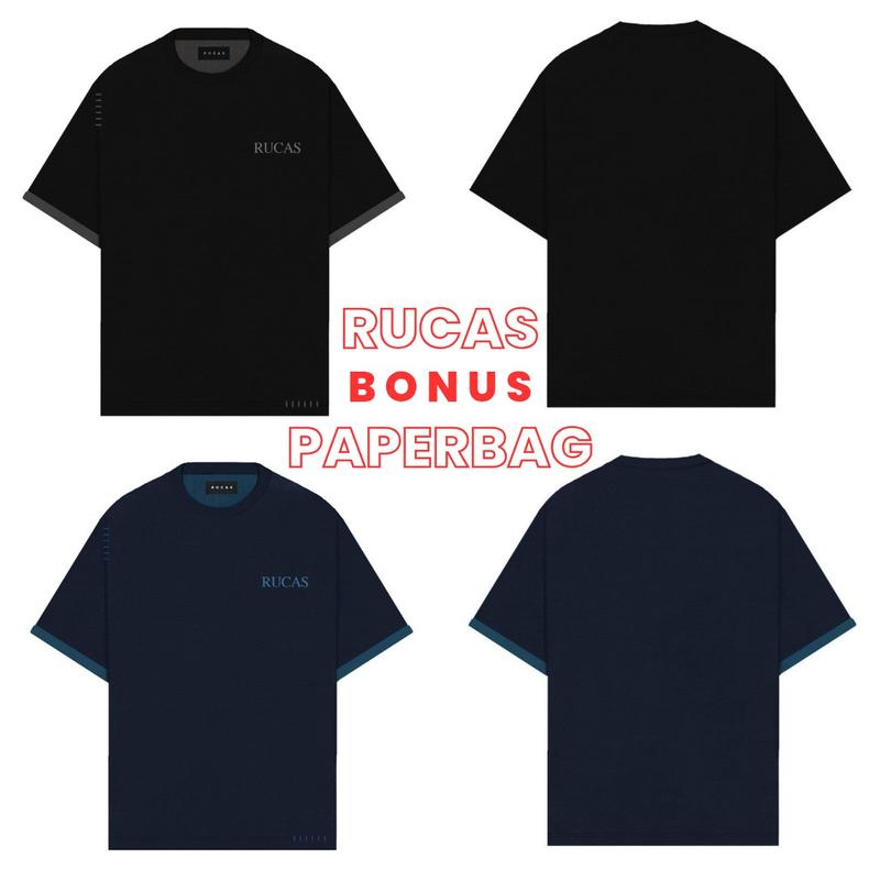 [100% ORIGINAL] RUCAS "VALENTINE" REVERSIBLE BLACK AND BLUE INITIAL VERSION II 0