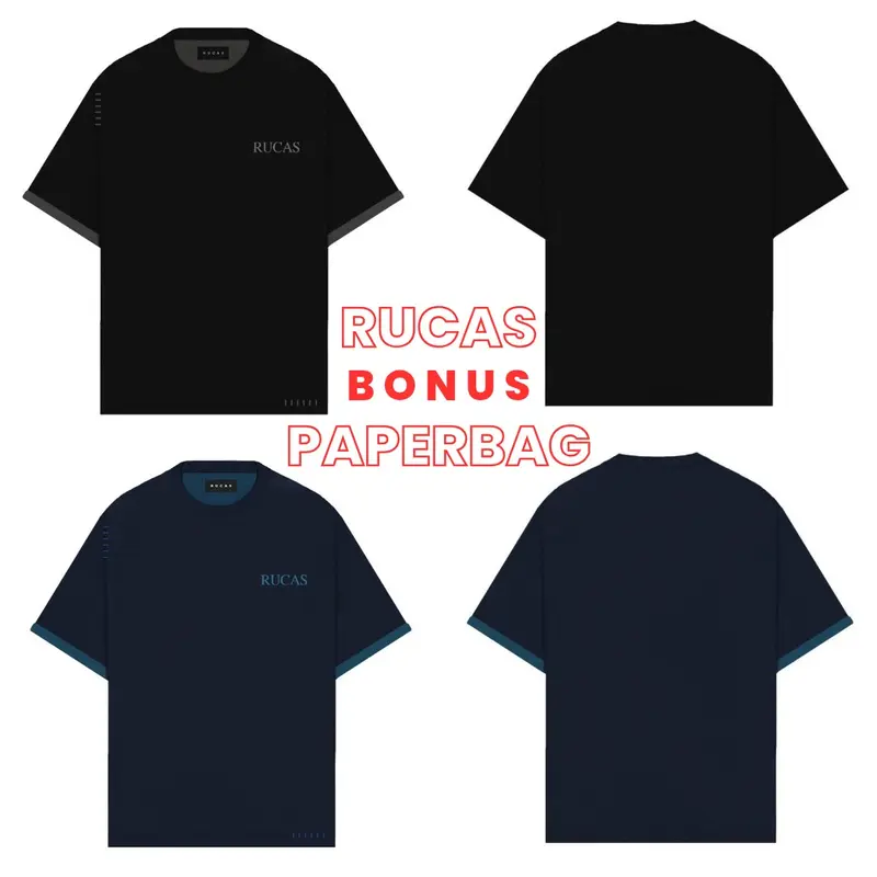 [100% ORIGINAL] RUCAS "VALENTINE" REVERSIBLE BLACK AND BLUE INITIAL VERSION II 0