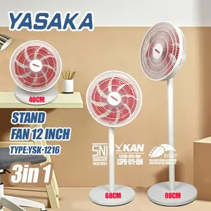 KIPAS ANGIN BERDIRI YASAKA 12 INCH/STAND FAN 3 IN1 /KIPAS MURAH/elektronik/kipas angin