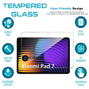 Screen Protector Tempered Glass untuk Xiaomi PAD 7 7 Pro Layar