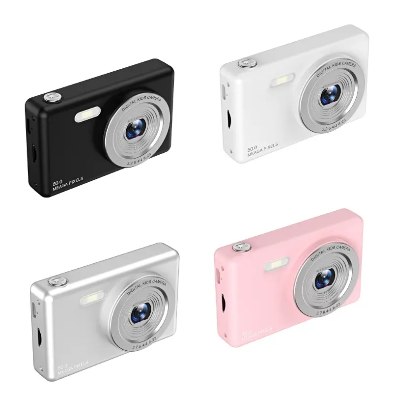 TEEKA 48MP Baru Kamera Digital 4K Dengan Zoom  2.4-inch IPS Screen 8X Dengan Anti Guncangan, Sempurna Untuk Vlogging, Pemula Remaja Camera 1