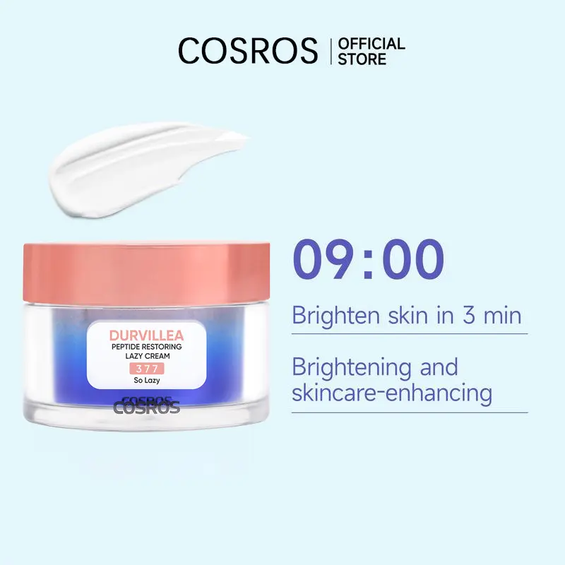 Kem Lười Phục Hồi Polypeptide, COSROS-Durvillea, Ceramides 8X, Sửa Chữa Hàng Rào, Làm Trắng, Kem Dưỡng Ẩm, Chăm Sóc Da, Kem Ngày Và Đêm, Gel Tẩy Tế Bào Chết, 50G 3
