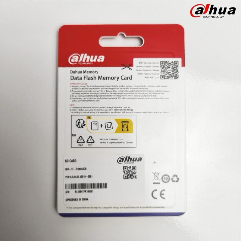 MEMORY MICRO SD DAHUA 64GB CLASS 10 ORIGINAL 2