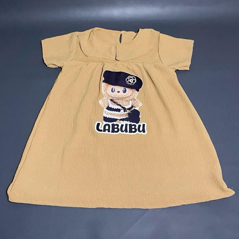 KYE - Mini Dress Labubu Model Midi Fashion Anak terbaru 4