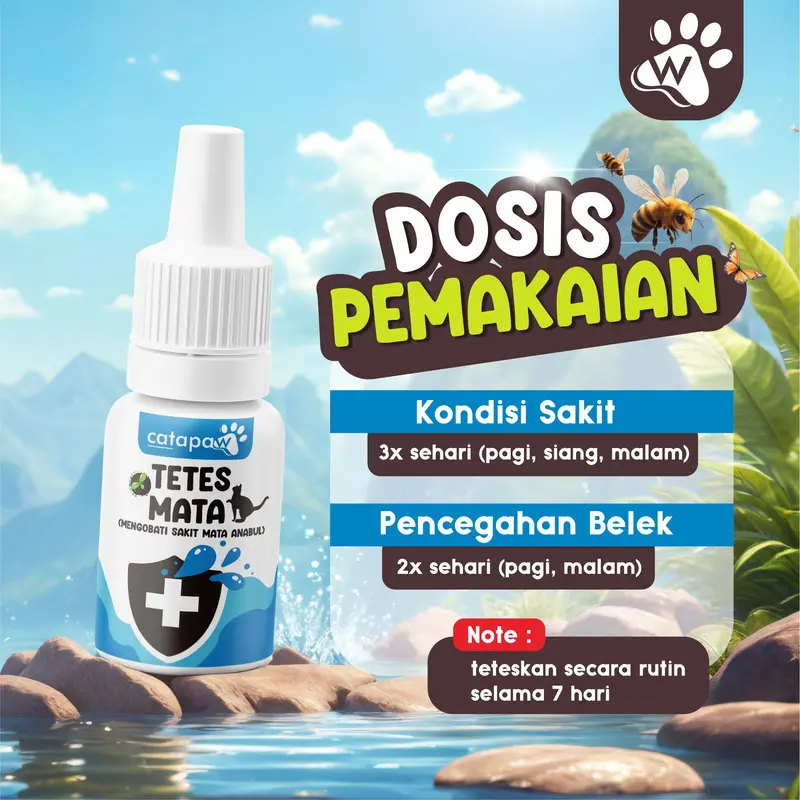 Catapaw Obat Tetes Mata Kucing Anti Infeksi Belekan dan Iritasi obat  mata 3