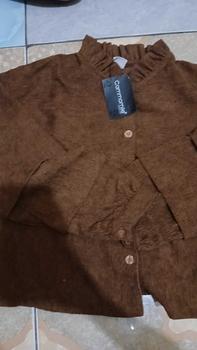 Product Review of Cammomile NEW BERRY outer corduray lengan polos 2307011 atasan wanita kekinian jaket wanita korean style from u**2 0