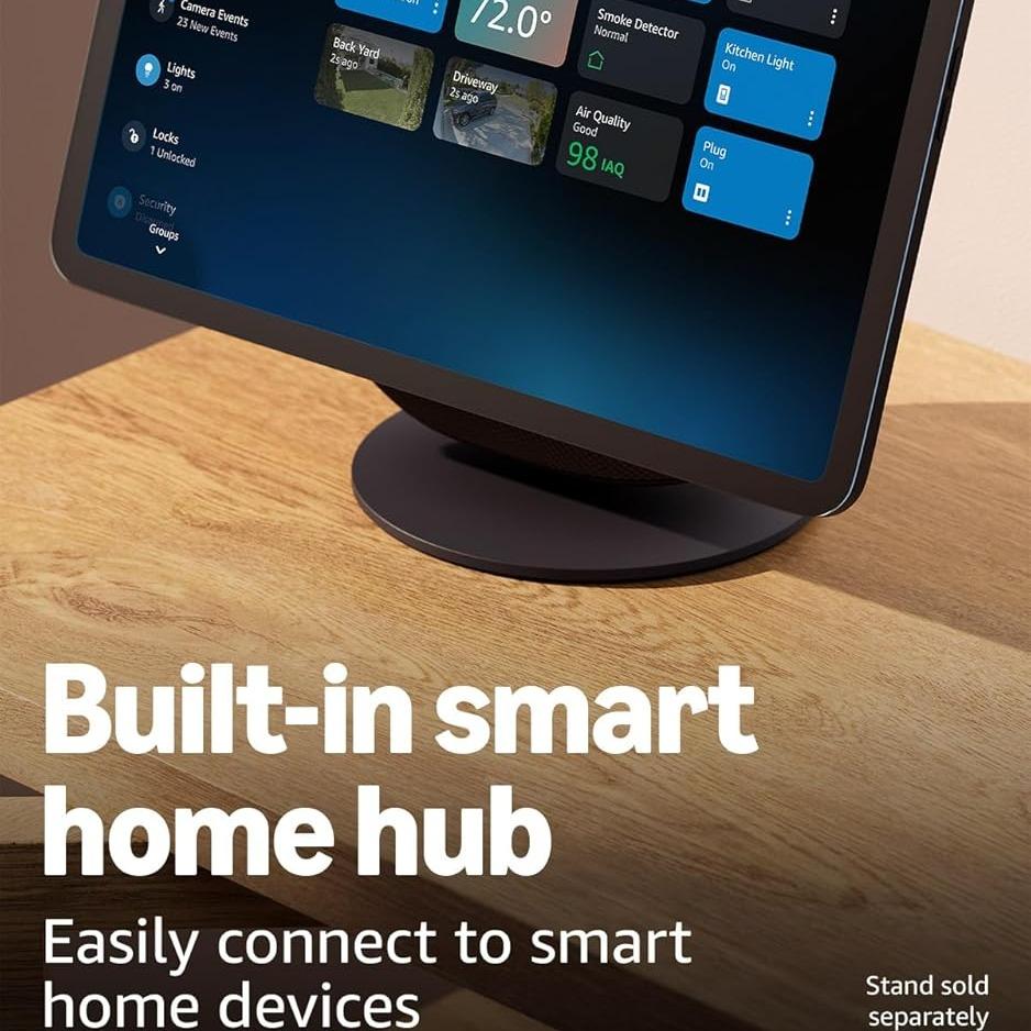 Amazon Echo Show 11 (newest model), Vibrant Full-HD 11" display with more viewing area and spatial audio, with Alexa+ Early Access, Graphite