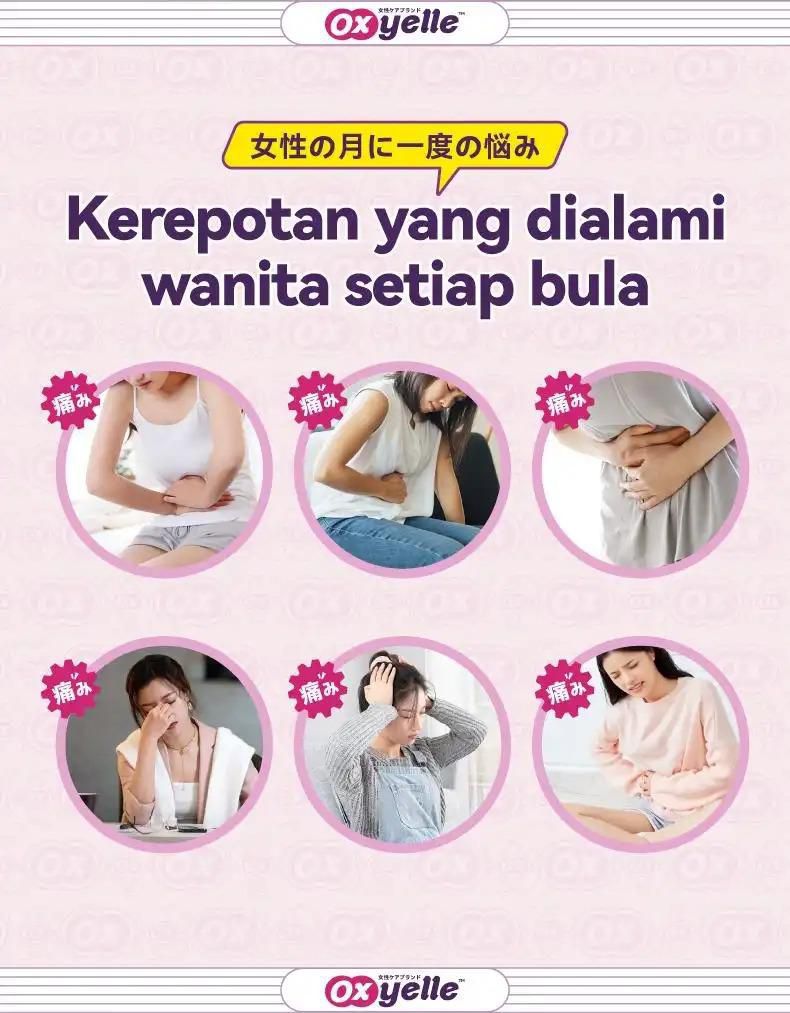 [Dijamin Original 100%]Oxyelle Gel Hangat Herbal yang Lembut & Nyaman – Perawatan Harian - 1PCS