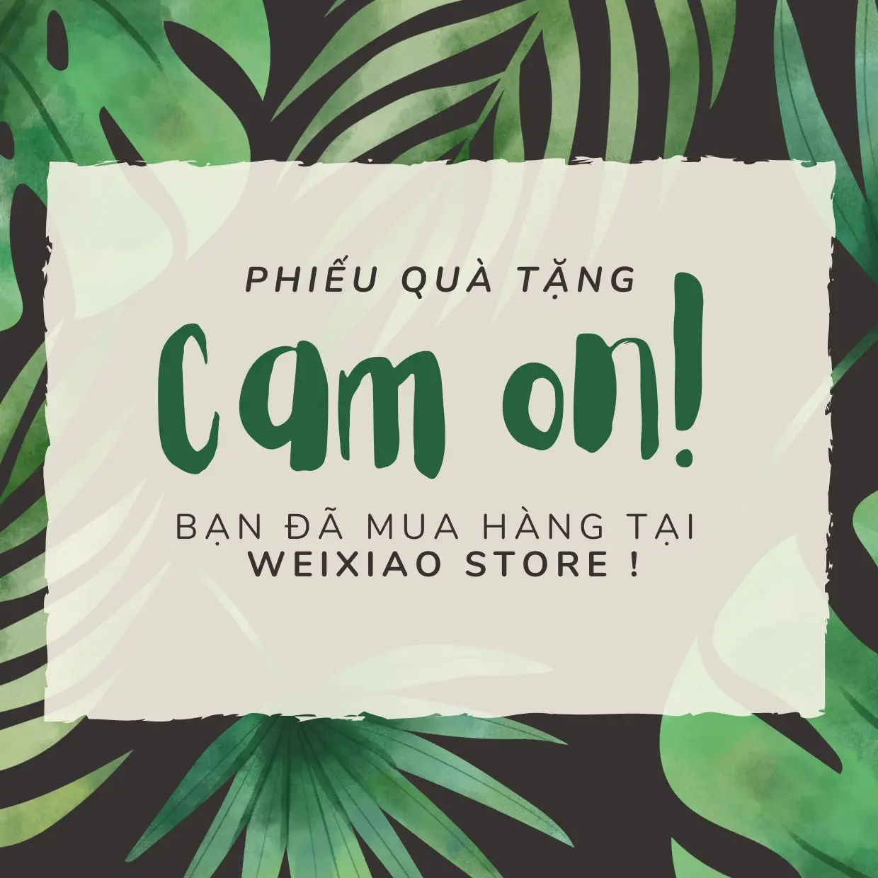Thư Cảm Ơn Khi Mua Hàng Tại Shop – Hỗ Trợ Kiểm Tra