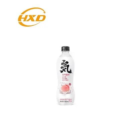 Genki Forest Sparkling Bubble Water Single Bottle 480ML Beverage Lemon