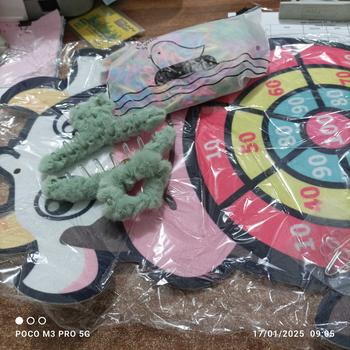 Product Review of BISA COD M6211 Mainan Lempar Bola Tempel / Papan Dart Target Lempar Bola Seru Anak Dewasa Toys Hadiah Plastik Asli from E** 0