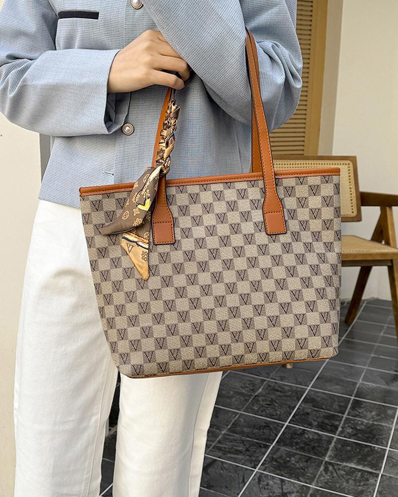 Product Introduction of SanML Handbag, New Fashion Printed Large Capacity Tote Bag Best Selling Classic Style 9
