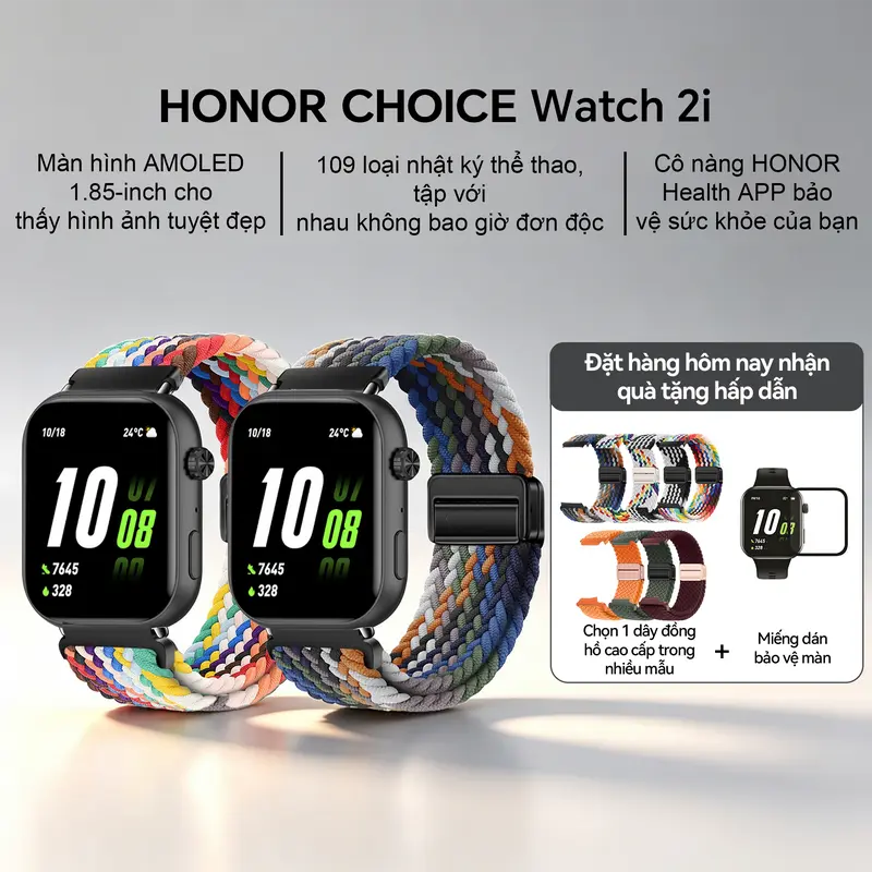 【HONOR MALL】Đồng hồ thông minh | HONOR Watch2i | 109 chế độ thể thao | Theo dõi sức khỏe toàn diện | Thời lượng pin lên đến 14 ngày | Chống nước 1 ATM, IP68 | Tương thích hệ điều hành Android và iOS | Người quản lý đồng hành tận tâm của bạn | BigBuy360 - bigbuy360.vn 【HONOR MALL】Đồng hồ thông minh | HONOR Watch2i | 109 chế độ thể thao | Theo dõi sức khỏe toàn diện | Thời lượng pin lên đến 14 ngày | Chống nước 1 ATM, IP68 | Tương thích hệ điều hành Android và iOS | Người quản lý đồng hành tận tâm của bạn | BigBuy360 - bigbuy360.vn