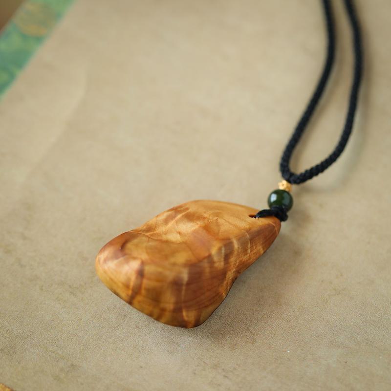 Benmu New Chinese Design Thuja Weathered Pendant YBDZ 20240626-025G 1