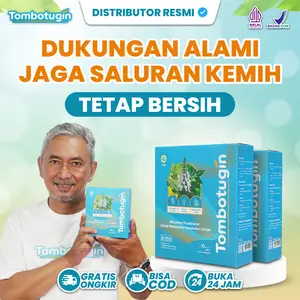 Tombotugin Paket 2 Box – Minuman Herbal Serbuk Alami untuk Infeksi Saluran Kemih | Bantu Atasi Anyang-anyangan, Redakan Rasa Perih Saat BAK, Bantu Bersihkan Saluran Kemih, Segar & Praktis | BPOM Halal COD