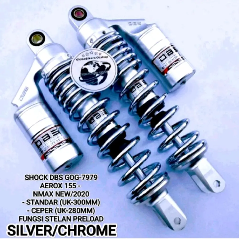 Shock DBS Gog-7979 Aerox 155 - Nmax New/2020 Uk-280mm & Uk-300mm Skok Belakang Shockbreaker Harga Grosir Termurah - Motorcycle, Motor
